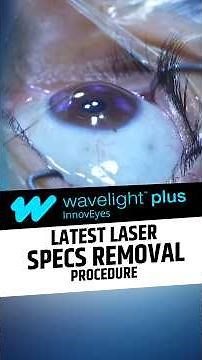 Wavelight Plus InnovEyes Flapless LASIK | Step-by-Step