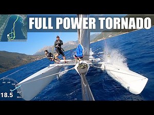 Tornado Catamaran Strong Wind shakedown
