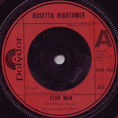 Rosetta Hightower - Star Man / Sonnet