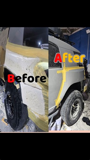 Car Body Kit Modification Step by Step #foryou #automobile #ytshorts #painting #viral