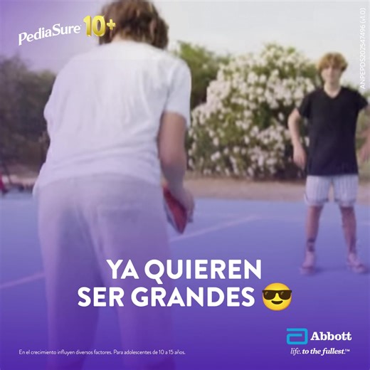 El nuevo PediaSure® 10 está especialmente diseñado para adolescentes de 10 a 15 años aportando nutrientes que apoyan el crecimiento de sus huesos y brindan energía*. #SuÚltimoImpulsoParaCrecer ​ *Junto con una alimentación y estilo de vida saludable en adolescentes que no cubren sus necesidades nutricionales a través de la dieta. | PediaSure Latinoamérica