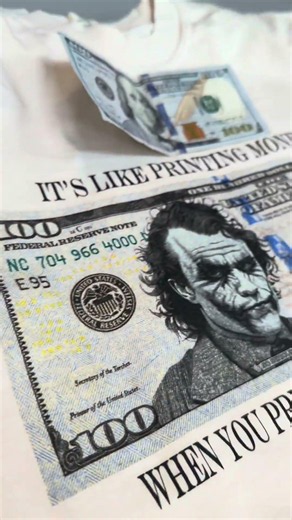 Take a look at this unique $100 Screen print.
