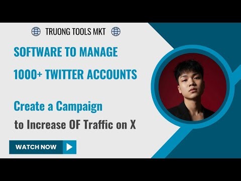 Software to Manage 1000+ Twitter/ X Accounts | Create Campaigns to Increase OF Traffic on X