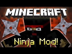 Minecraft | NINJA MOD! | Shuriken Attack! [1.4.7]