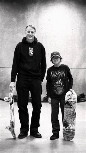 A brief history of the Ollie 7. Congrats to @ao_minimini for making this dream a reality! See the full story on @ridechannel. More vert challenges in the works. 🎞️: @900films | Tony Hawk