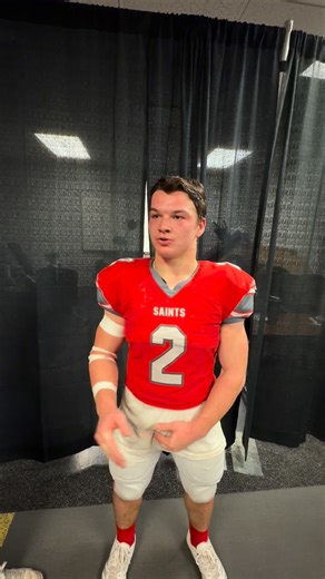 23K views · 198 reactions | Korben Michels talks about the Saints 31-7 over Wapsie Valley in the Dome! | Saints TV | Facebook