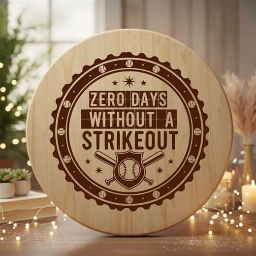 Baseball SVG Laser File Vector Engraving Design for Cutting Board (digital Download) - Etsy