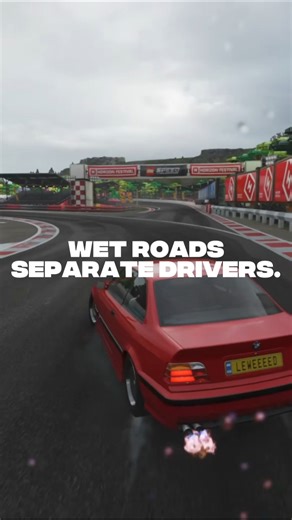 Rain Drift Perfection 🌧 | LEGO Track Precision #FH4 #WakeAndBakeGaming