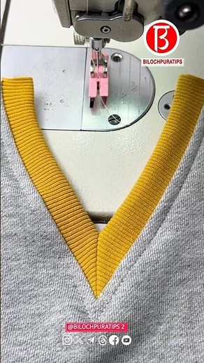 Simple way to make a V-neck