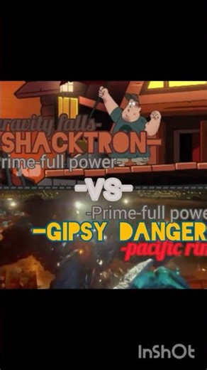 gipsy danger vs shacktron #pacificrim #vs #gravityfalls #vsedit