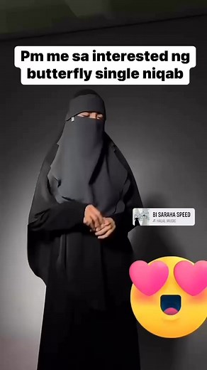 83K views · 1.3K reactions | Single butterfly niqab | Jamilah Pearls Modesty | Facebook