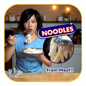 541K views · 8.7K reactions | Making Noodles From MEAT??  | Emmymade | Facebook