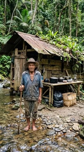 From Ruined Shack to Beautiful Bamboo Cabin | Jungle Home Transformation #hometransformation
