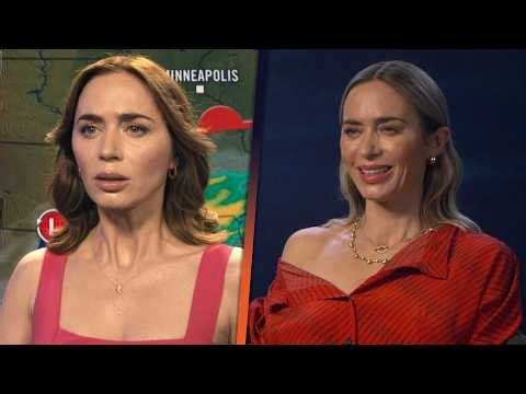 Disclosure Day: Emily Blunt on Film's SECRECY and Learning an ALIEN LANGUAGE (Exclusive)