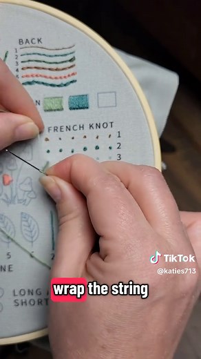 Master the French Knot: A Beginner's Embroidery Guide
