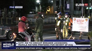 6.2K views · 37 reactions | IATF: NO TO CIRCUIT BREAKER LOCKDOWN; MANILA MAYORS PREPARES FOR REVERT OF ECQ | Eurotv News | Facebook