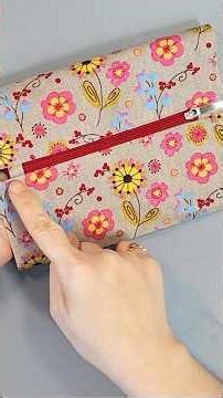 Quick and Easy sewing tips/Lining-Free Zipper Pouch