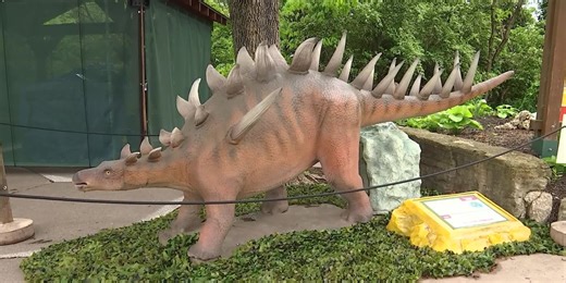 New dinosaur exhibit opens Thursday at Kansas City Zoo & Aquarium