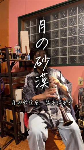 【cover】月の砂漠/はちまん正紀 #カバー #クラリネット #童謡 #月 #吹いてみた