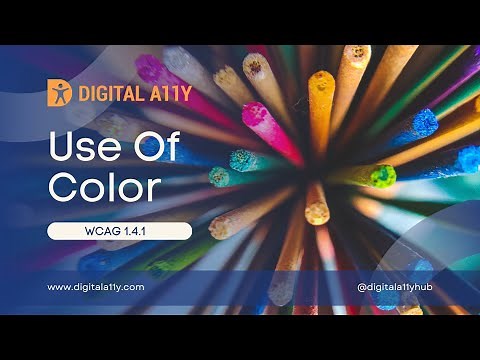 Understanding WCAG SC 1.4.1 Use of Color (Level A)
