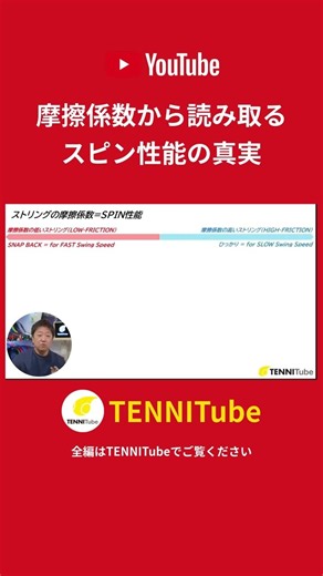 摩擦係数から読み取る スピン性能の真実