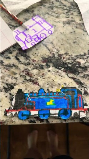 My Thomas the Tank Engine drawing￼