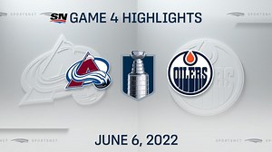 NHL Game 4 Highlights: Avalanche 6, Oilers 5 (OT)