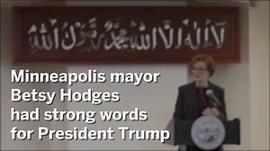 "We stand with our Muslim community." Mayor Betsy Hodges had strong words for President Trump during her State of the City speech at a mosque. Read the story: http://strib.mn/2qerdAS | Star Tribune