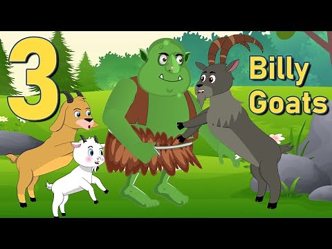 The Three Billy Goats Gruff | Fairy Tales for Kids