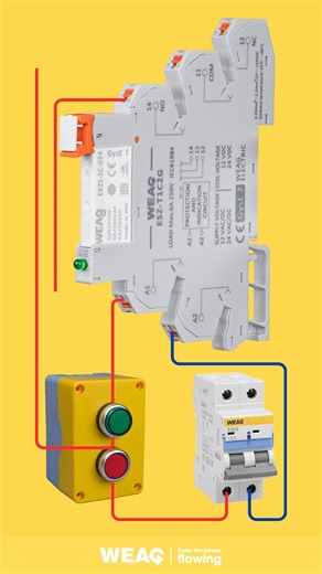 Start with Buttons: Relay Module Control. #RelayModule #PLCSlimRelay #DinRailRelayModule #UltraThinRelay | WEAG Electric CO.,LTD