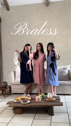 Breezy Braless Pajamas on TikTok