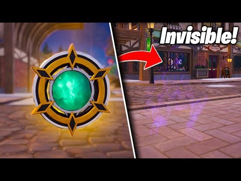 HOW TO GO INVISIBLE IN FORTNITE SEASON 4! This Medallion is BROKEN