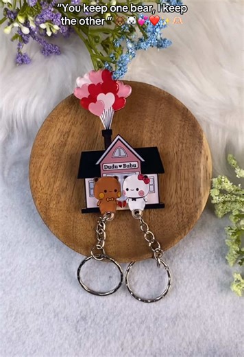 New Wall Key Holder Panda Bubu and Dudu