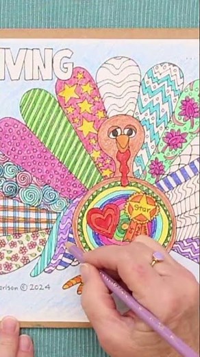 Free Thanksgiving coloring page for kids! 🦃 #thanksgiving #coloringpages
