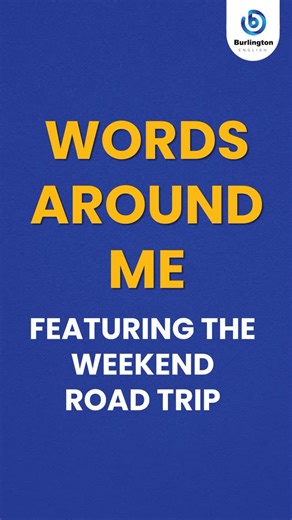 Burlington English on Instagram: "Planning a weekend getaway? Here’s all the English you’ll need, from rental forms to full tanks! Learn practical vocabulary with Burlington English. Follow for more language-in-action moments! #BurlingtonEnglish #Tour #WordsAroundMe #EnglishWords"
