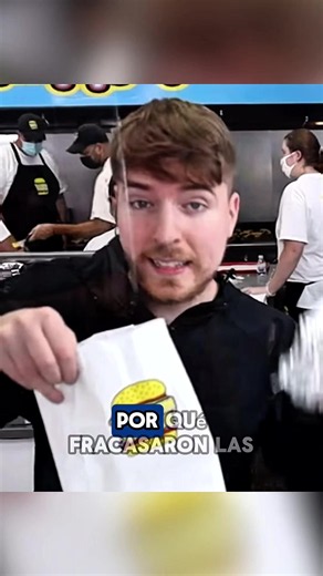 ¿Por qué fracasaron las hamburguesas de Mr Beast Burgers? Ahora tiene feastables #mrbeast #feastables #emprendimiento