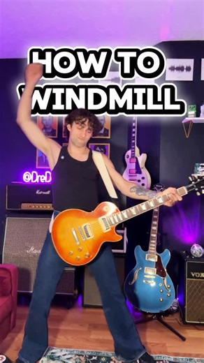𝙳𝚁𝙴 𝙳𝙸𝙼𝚄𝚁𝙰 on Instagram: "Level up your stage presence 🧑‍🎤 Guitar Moves: Episode 1 - A new series where we break down the most iconic stage moves in rock history, step by step 🤘🏼 In this lesson, we’ll master Who guitarist, Pete Townsend’s unmistakable guitar windmill in 5 easy steps! ⚠️ This move can be risky for your hands, so practice slowly and carefully 🙌🏼"