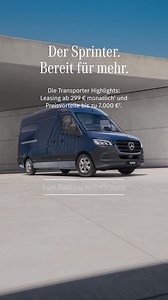 73 reactions | Die Mercedes-Benz Transporter Highlights: Jetzt mit...