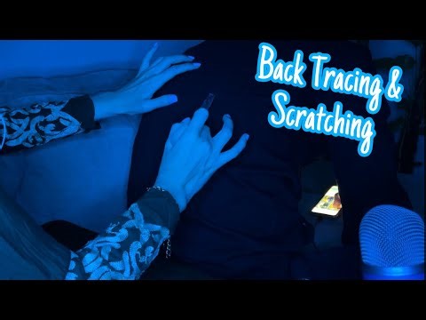 ASMR * Tracing & Scratching my Boyfriend’s Back 🩵* Whispering * ASMRVilla