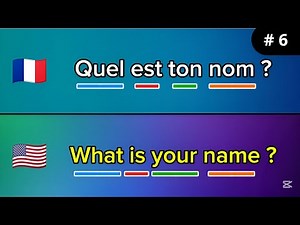 ❓ APPRENEZ 25 QUESTIONS COURANTES EN ANGLAIS FACILEMENT ! 🎯✨