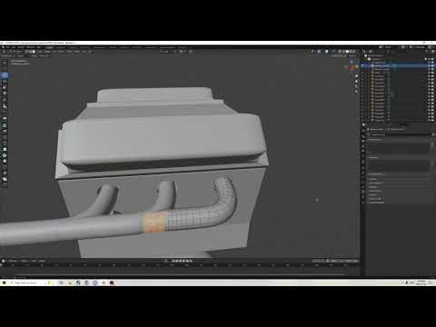 Blender vehicle modeling part 6 Engines