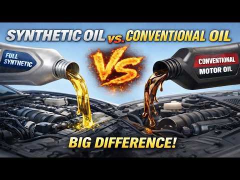 Synthetic Oil vs Conventional Motor Oil – The Truth No Mechanic Tells You!