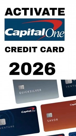 activate.capitalone.com – Quick Card Setup 2026 #shorts