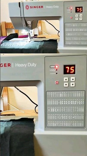 ✅️Tried three layer design stitches heavy duty singer sewing machine 6605C #singersewingmachine #diy