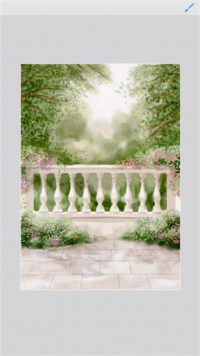 I’m using my Realistic Watercolor Brushes + Four Seasons Brushes + Blooming Brushes #procreate