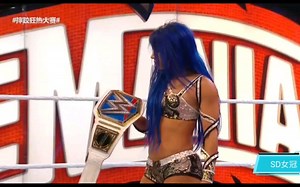 WWE摔角狂热36 SD女子冠军赛 贝利和萨夏友情破裂?最后时刻!
