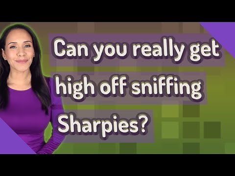 Can you really get high off sniffing Sharpies?