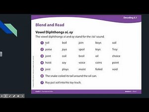 HMH Module 5, Week 1 /oi/