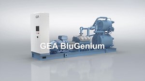Ammonia Chiller GEA BluGenium Animation