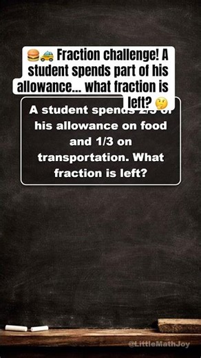 Fraction Puzzle That Confuses Students 📊educational #mathshorts #riddles #shortsfeed #shorts #quiz